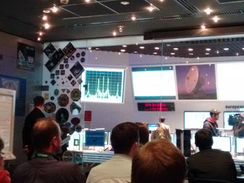 Получен первый сигнал от аппаратов миссии "ЭкзоМарс-2016" (с) Роскосмос/ЕКА/ЭкзоМарс