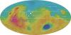 Карта, полученная с помощью альтиметра MOLA (Mars Global Surveyour, НАСА) с отмеченными возможными районами посадки миссии "ЭкзоМарс". Изображение (с) ESA-Roscosmos/LSSWG/E. Hauber