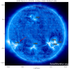 Активные области на Солнце 3 декабря 2020 г. (c) Solar Dynamics Observatory, NASA